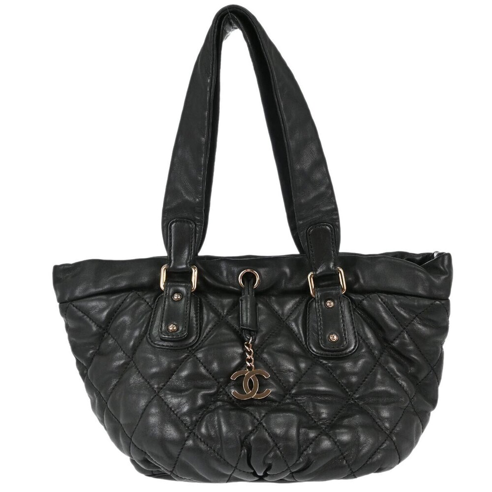 Chanel Cloudy Bundle Bowler Quilted Lambskin